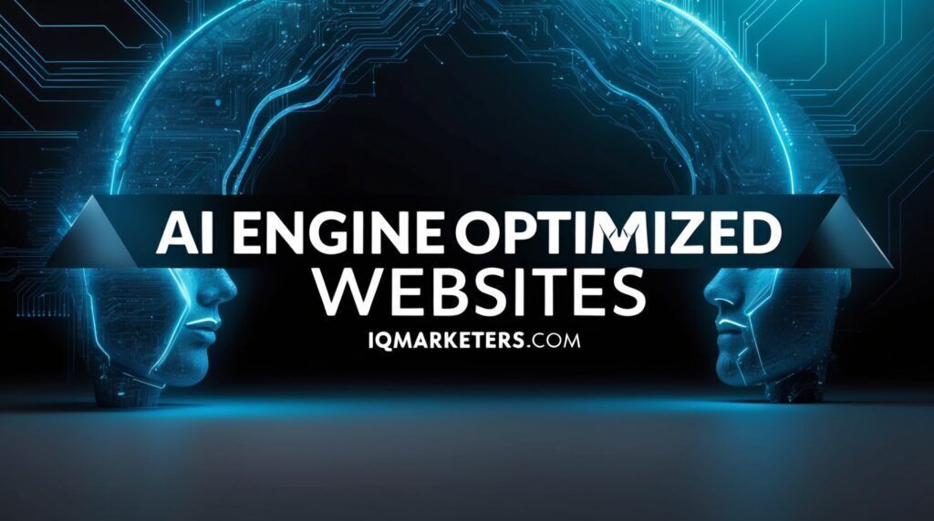 Ai Engine Optimization For Websites with to Robots looking at each other with the test above.